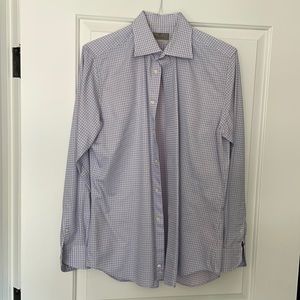 Canali l L l button down l purple
